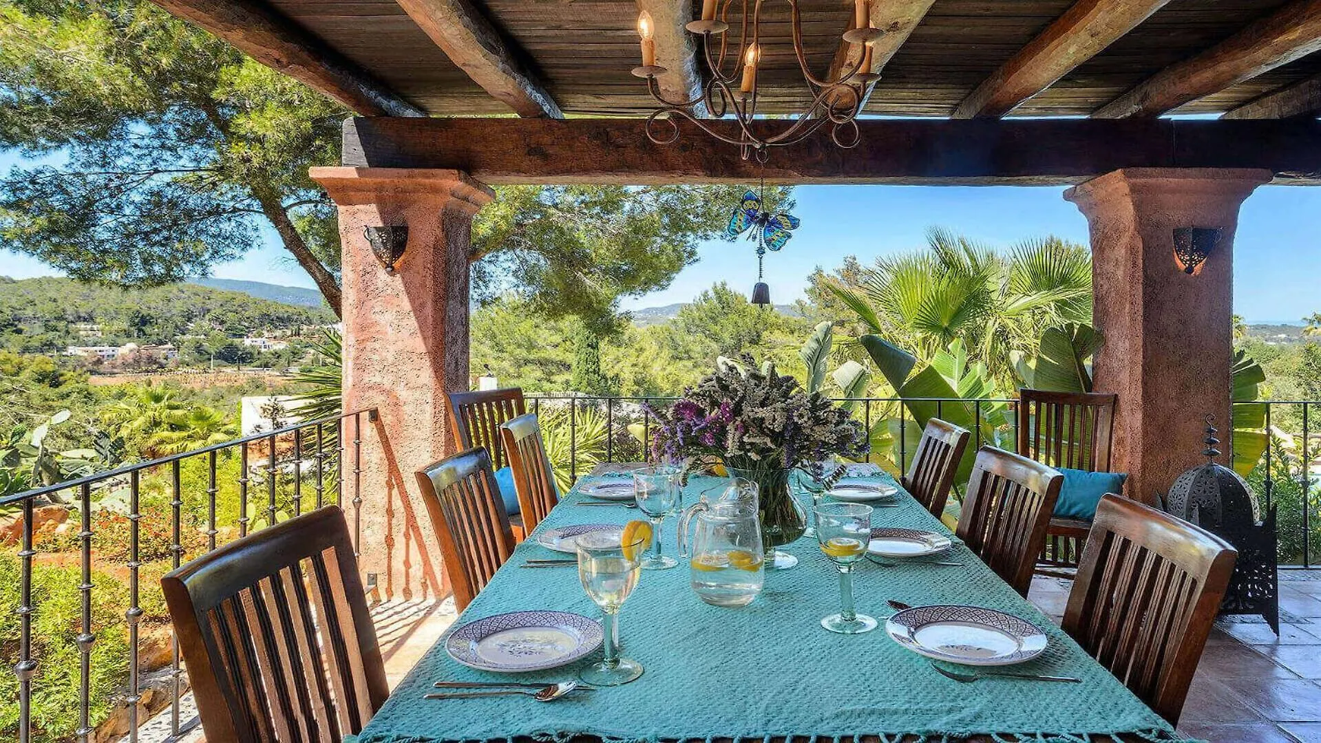 New! Villa Finca Niko - Relax & Panoramic Views 圣埃乌拉利亚 西班牙
